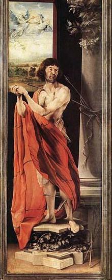 St Sebastian, Matthias Grunewald